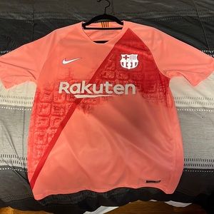 2018 Authentic (with patch and code) FC Barcelona jersey. Medium